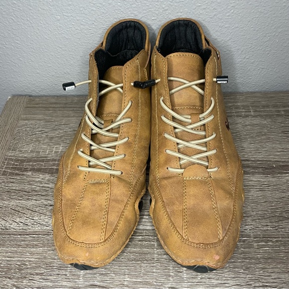 Dbeck Australian Tan Boxing Shoes Woman’s 41 Suede Chukka Boots - Picture 3 of 16